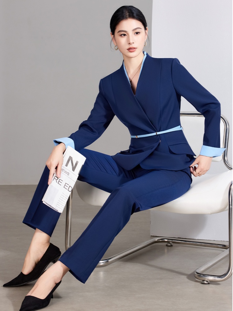 Summer thin business suit profession coat a set for women