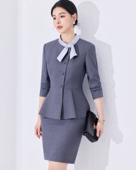 Summer thin business suit profession coat a set