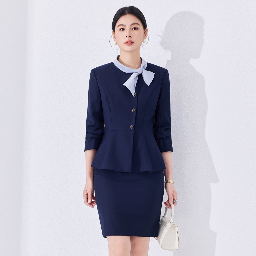 Summer thin business suit profession coat a set