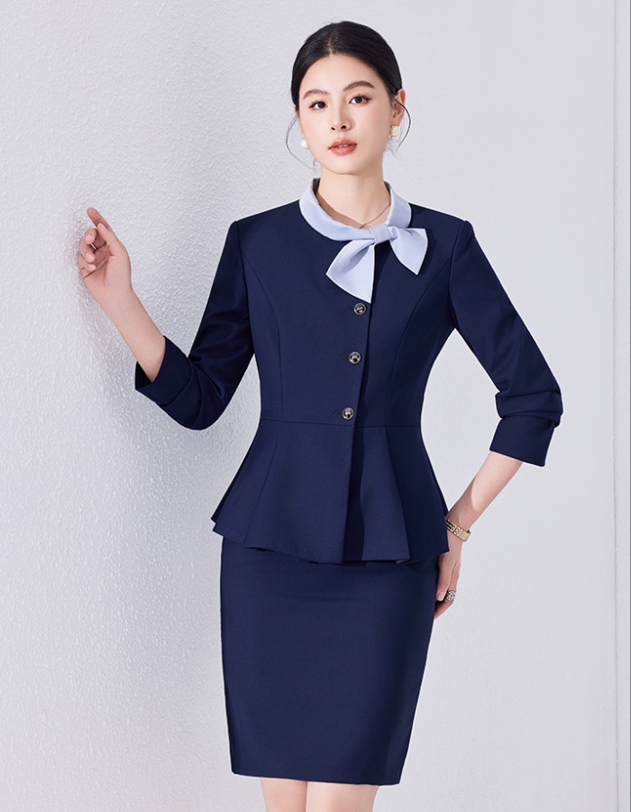 Summer thin business suit profession coat a set