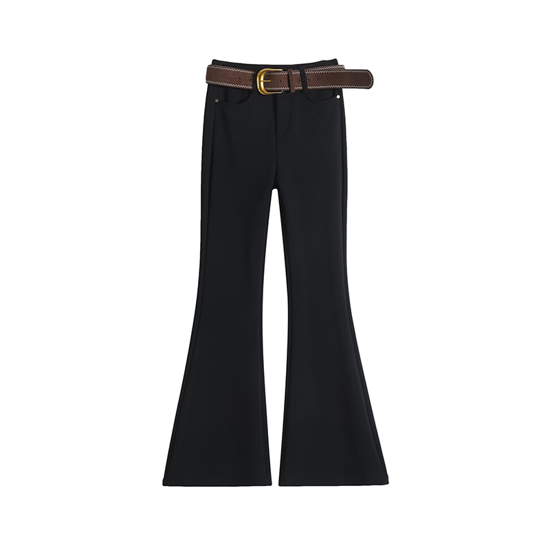 Micro speaker mopping long pants Casual suit pants for women