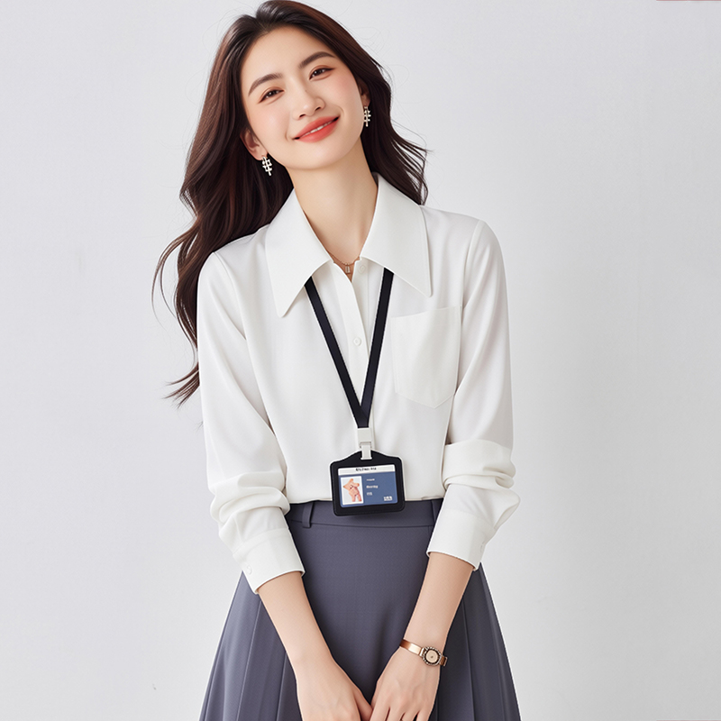 Long sleeve profession spring shirt