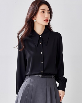 Spring long sleeve Western style shirt for women