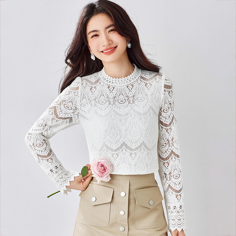 Korean style tops bottoming shirt for women