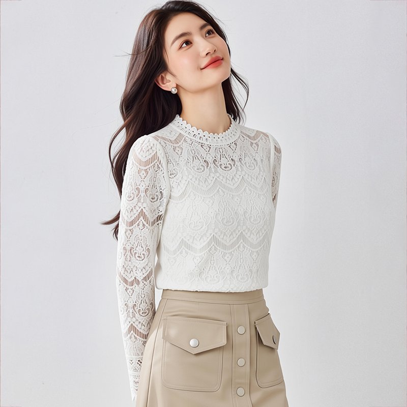 Korean style tops bottoming shirt for women