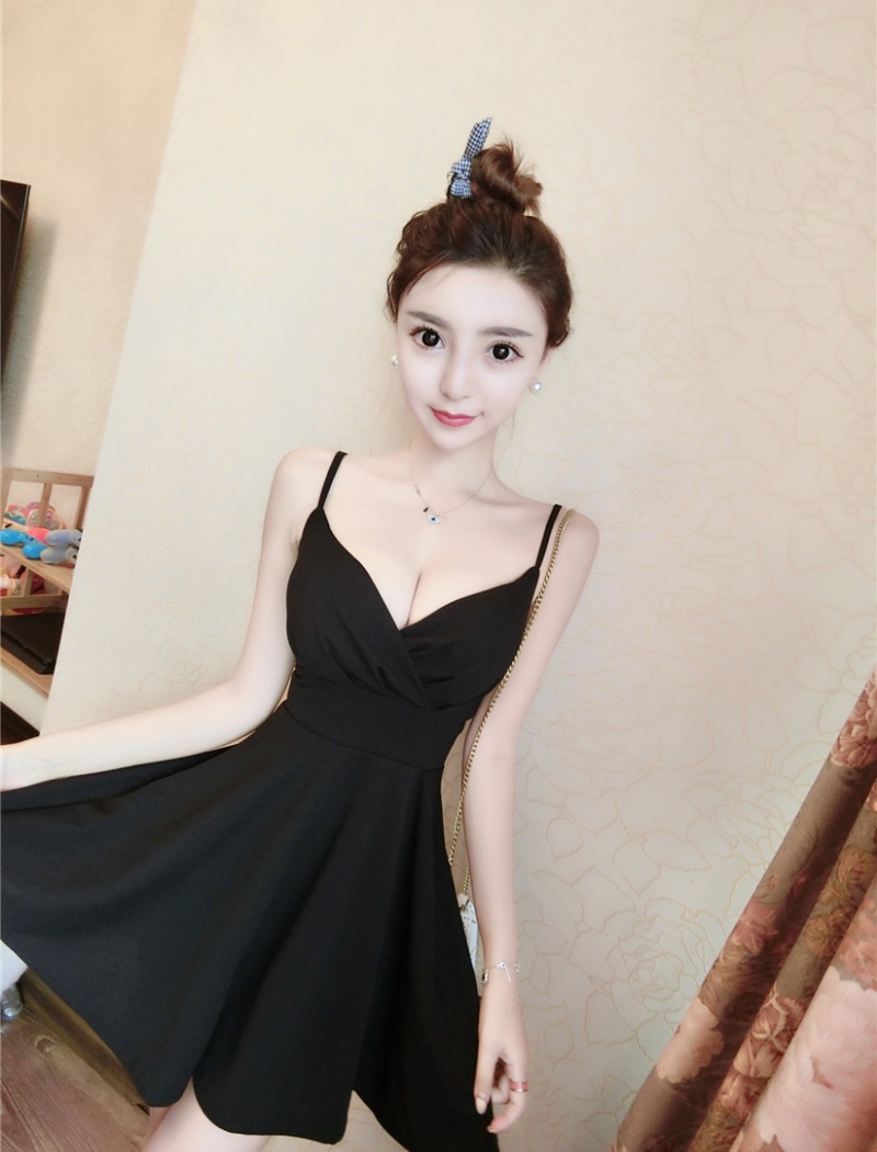 Cover belly nightclub dress sexy strap dress for women