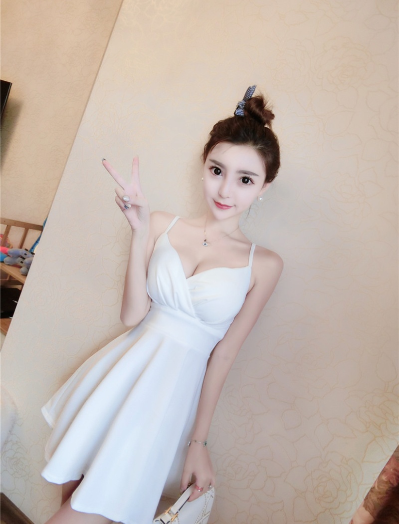 Cover belly nightclub dress sexy strap dress for women