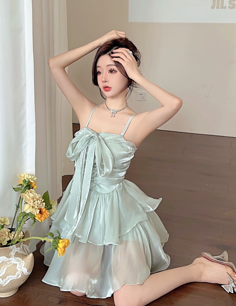 Sleeveless temperament beautiful dress