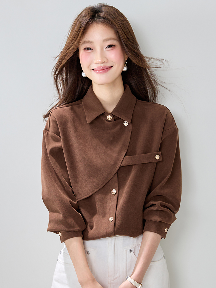 Spring France style retro shirt