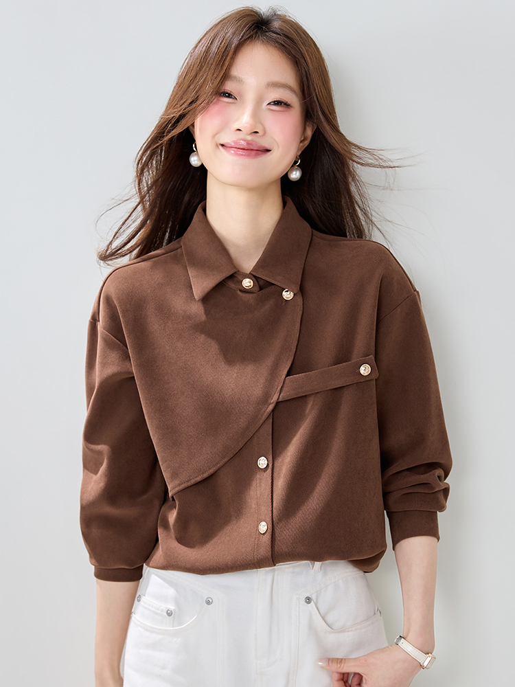 Spring France style retro shirt