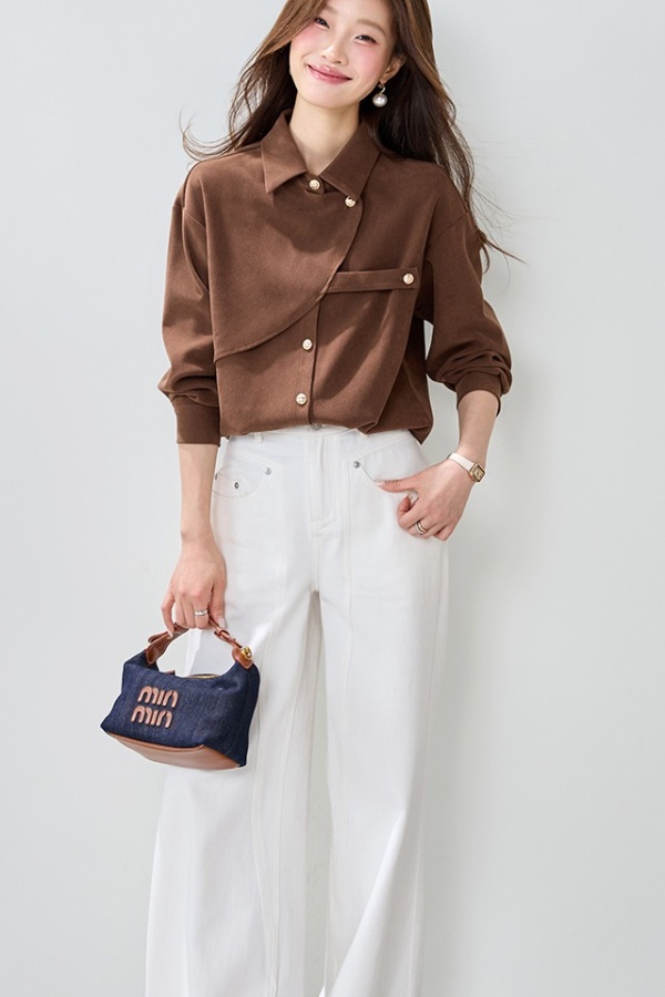 Spring France style retro shirt