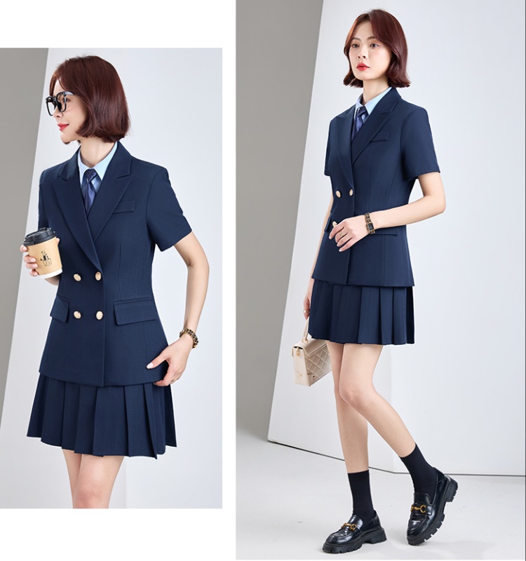 Thin coat summer business suit a set for women