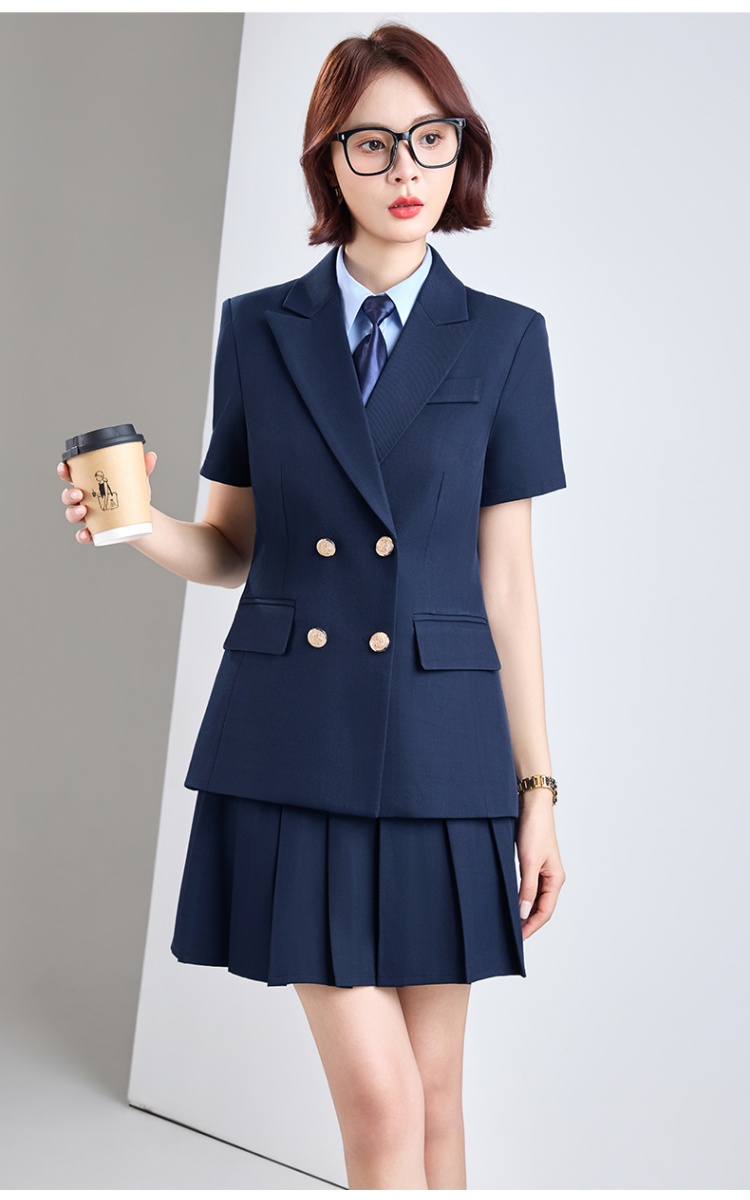Thin coat summer business suit a set for women