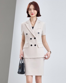Summer thin business suit profession skirt a set for women