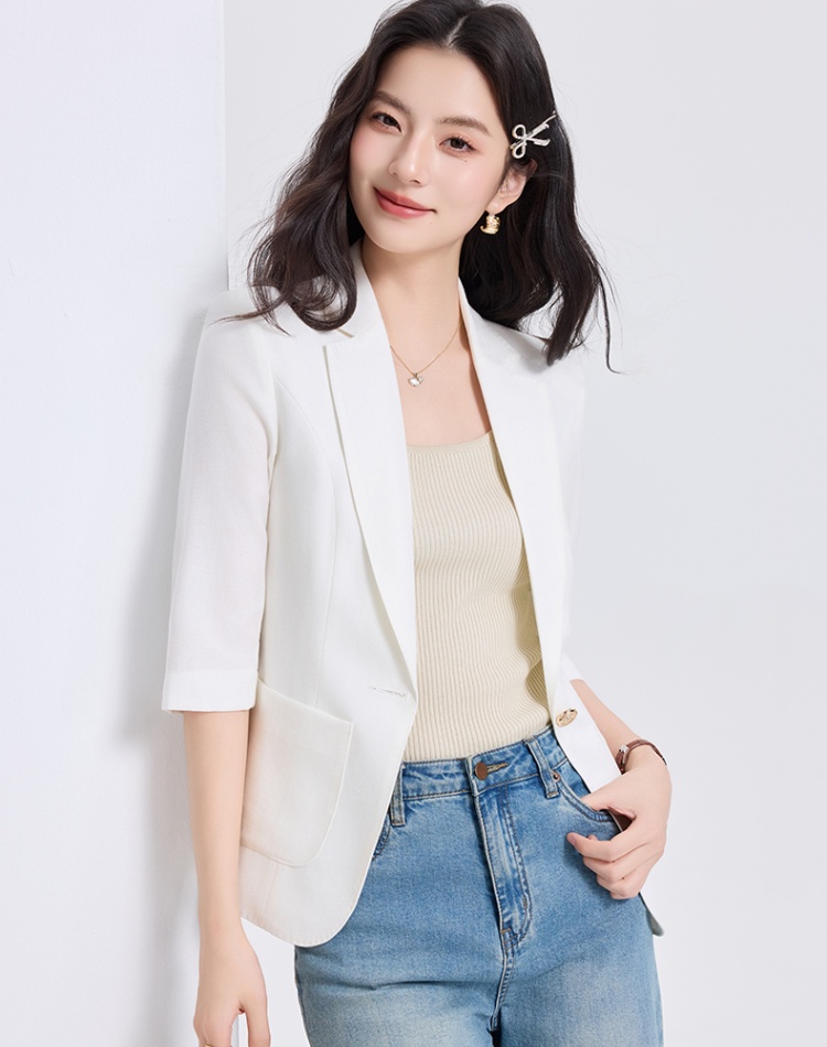 Thin profession jacket summer business suit for women