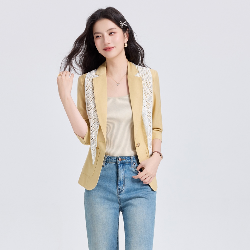 Thin profession jacket summer business suit for women
