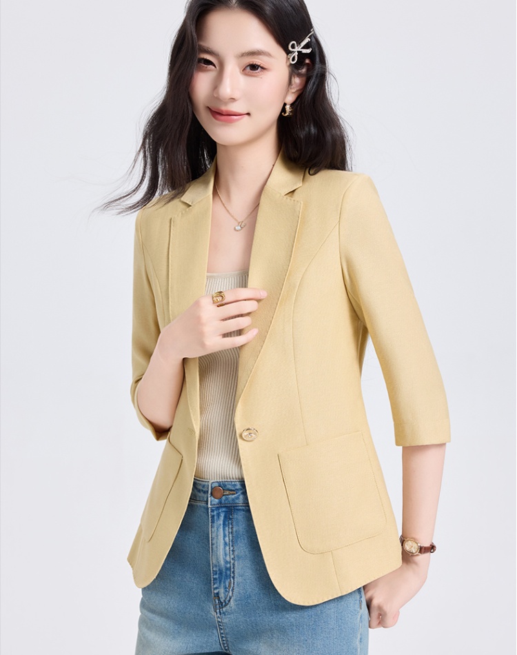 Thin profession jacket summer business suit for women