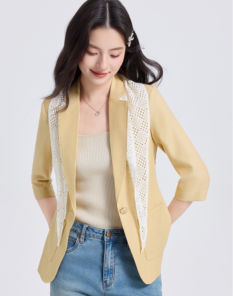 Thin profession jacket summer business suit for women