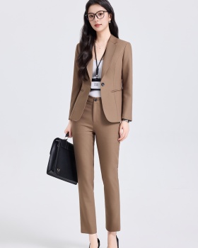 Thin summer coat profession suit pants a set