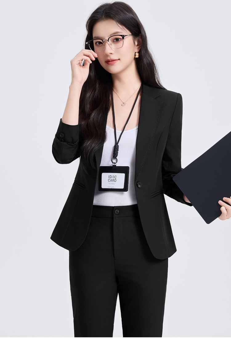 Thin summer coat profession suit pants a set