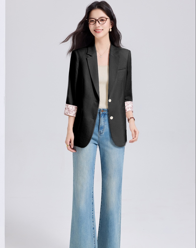 Thin summer business suit profession coat