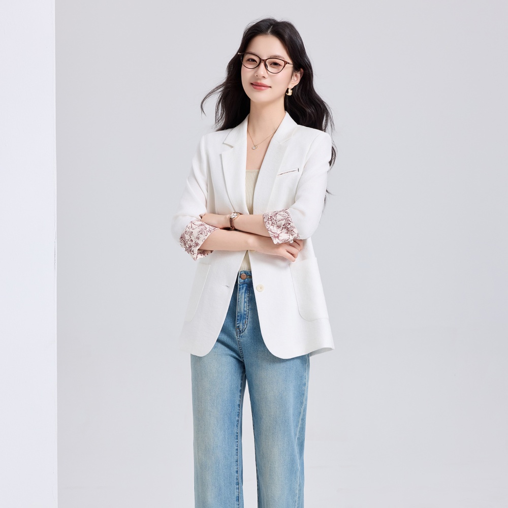 Thin summer business suit profession coat