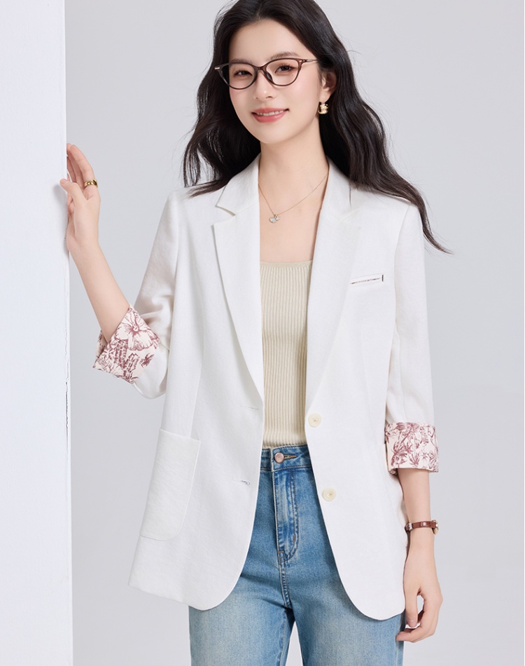 Thin summer business suit profession coat