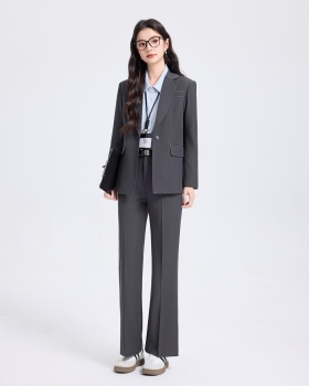 Profession summer coat thin business suit a set for women