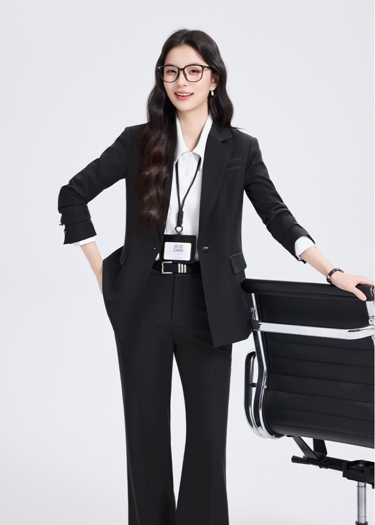 Profession summer coat thin business suit a set for women