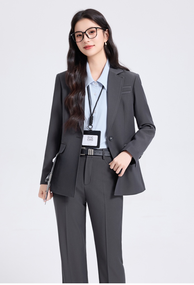 Profession summer coat thin business suit a set for women