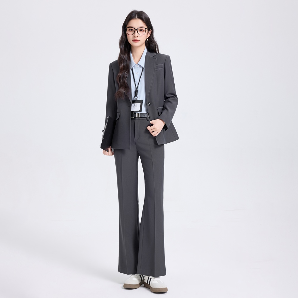 Profession summer coat thin business suit a set for women