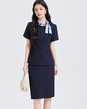 Thin business suit summer coat a set for women