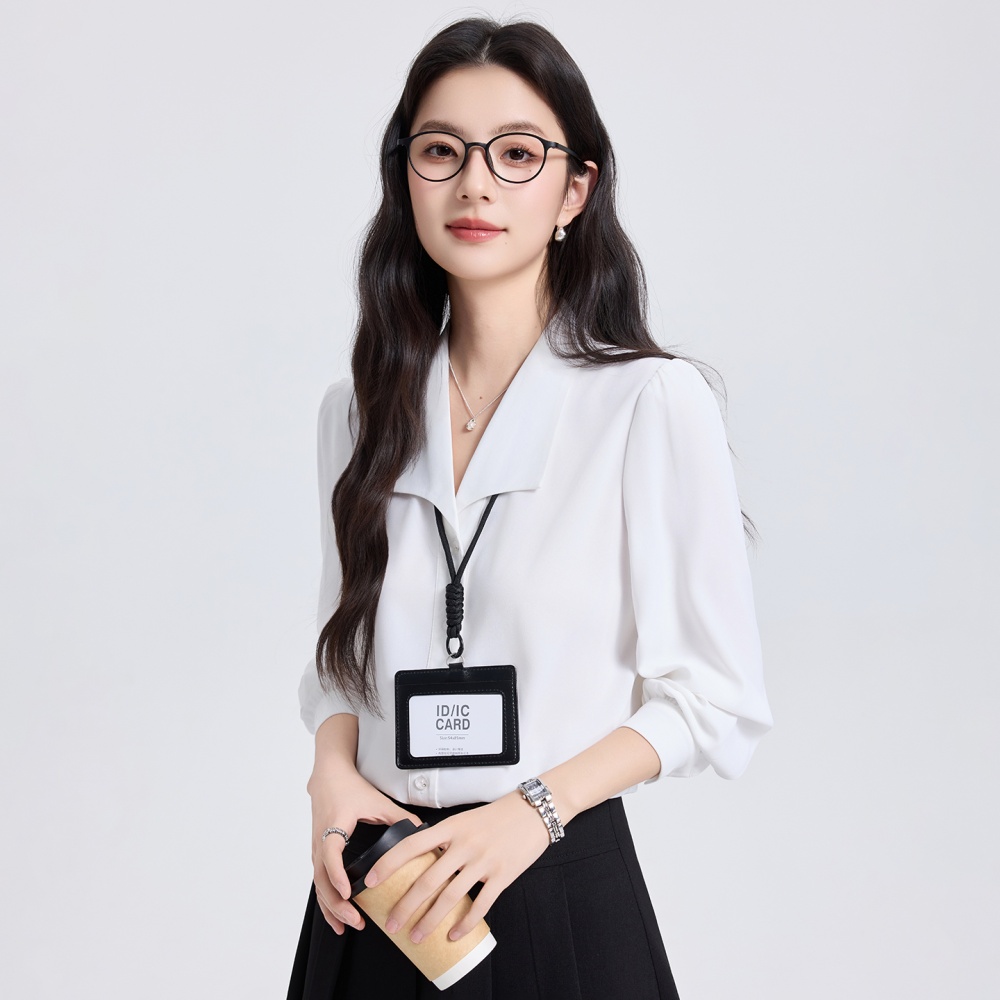 Thin summer business suit profession shirt