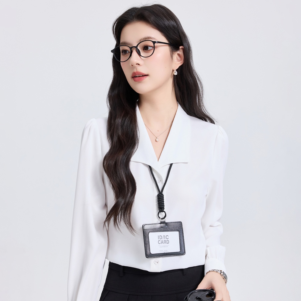 Thin summer business suit profession shirt