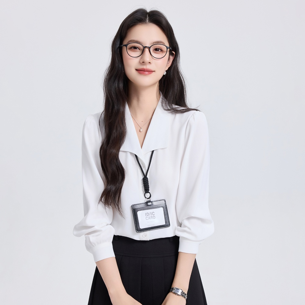 Thin summer business suit profession shirt
