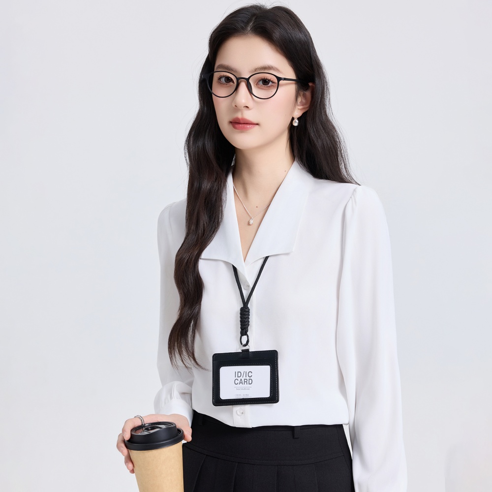 Thin summer business suit profession shirt