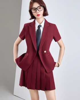 Summer thin business suit profession coat a set for women