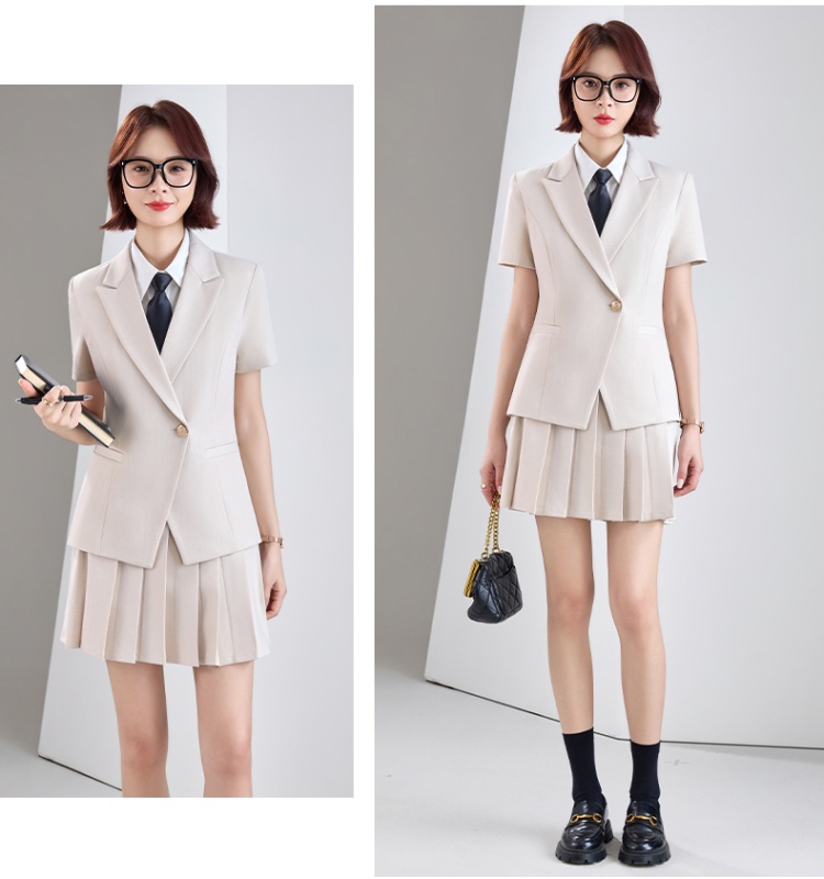 Summer thin business suit profession coat a set for women