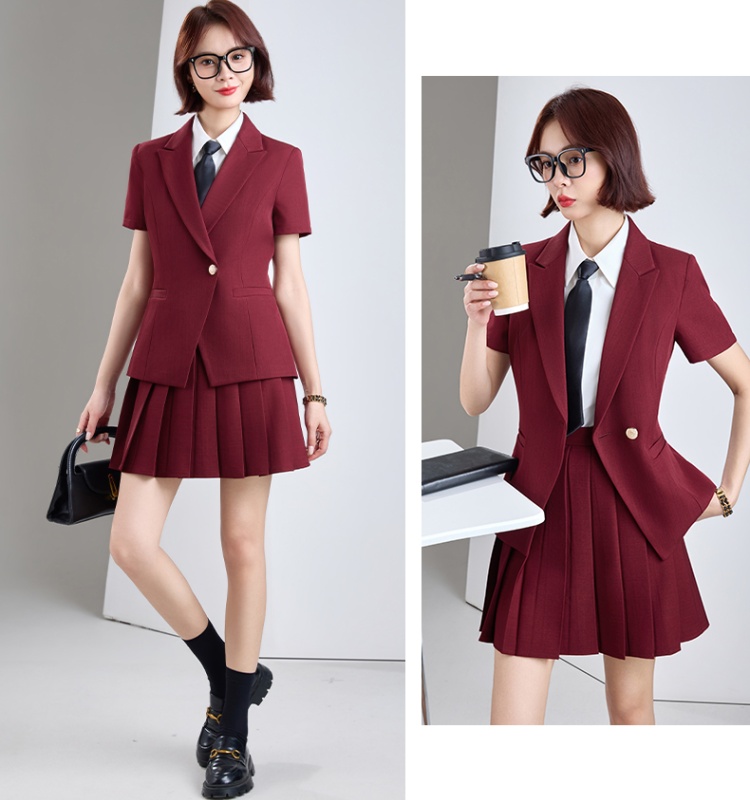 Summer thin business suit profession coat a set for women