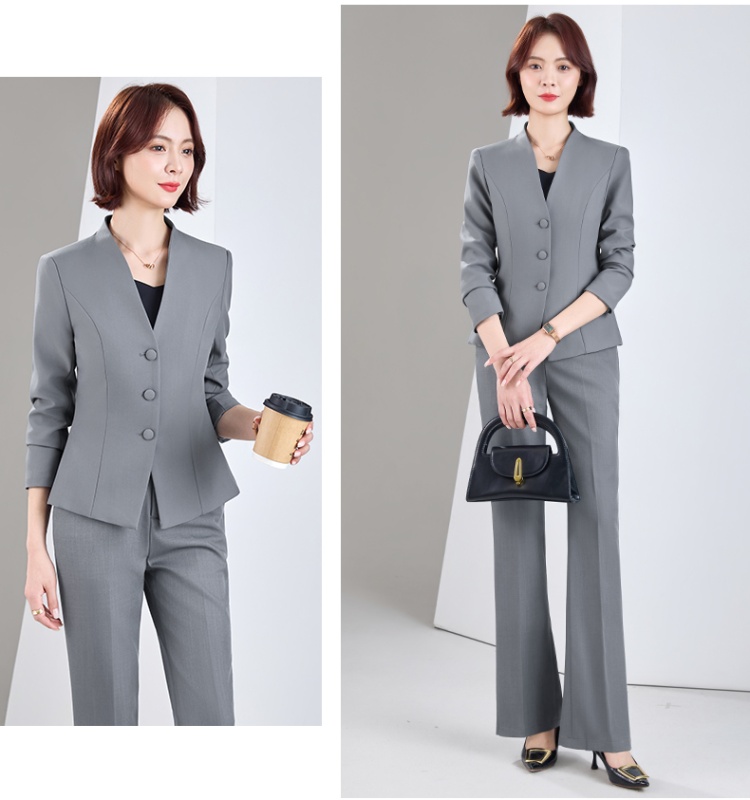 Thin summer business suit profession coat a set for women
