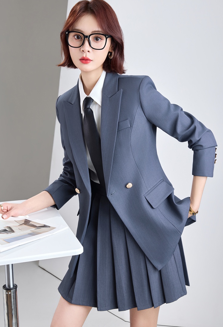 Profession summer skirt thin business suit a set