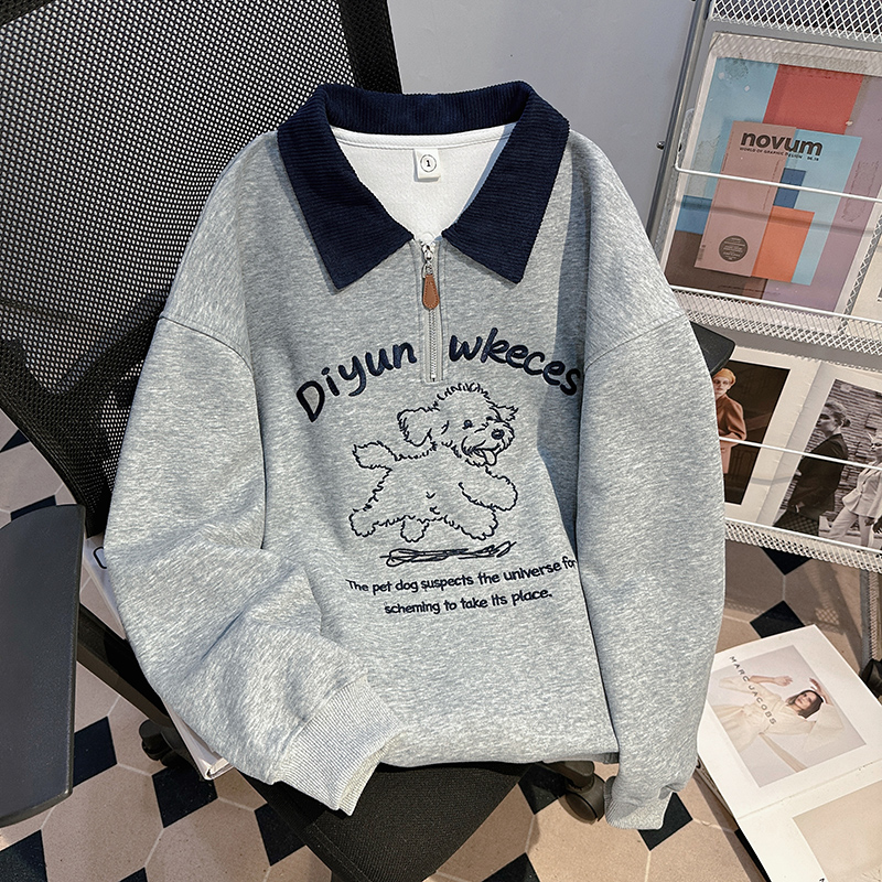 Mixed colors hoodie thin tops for women