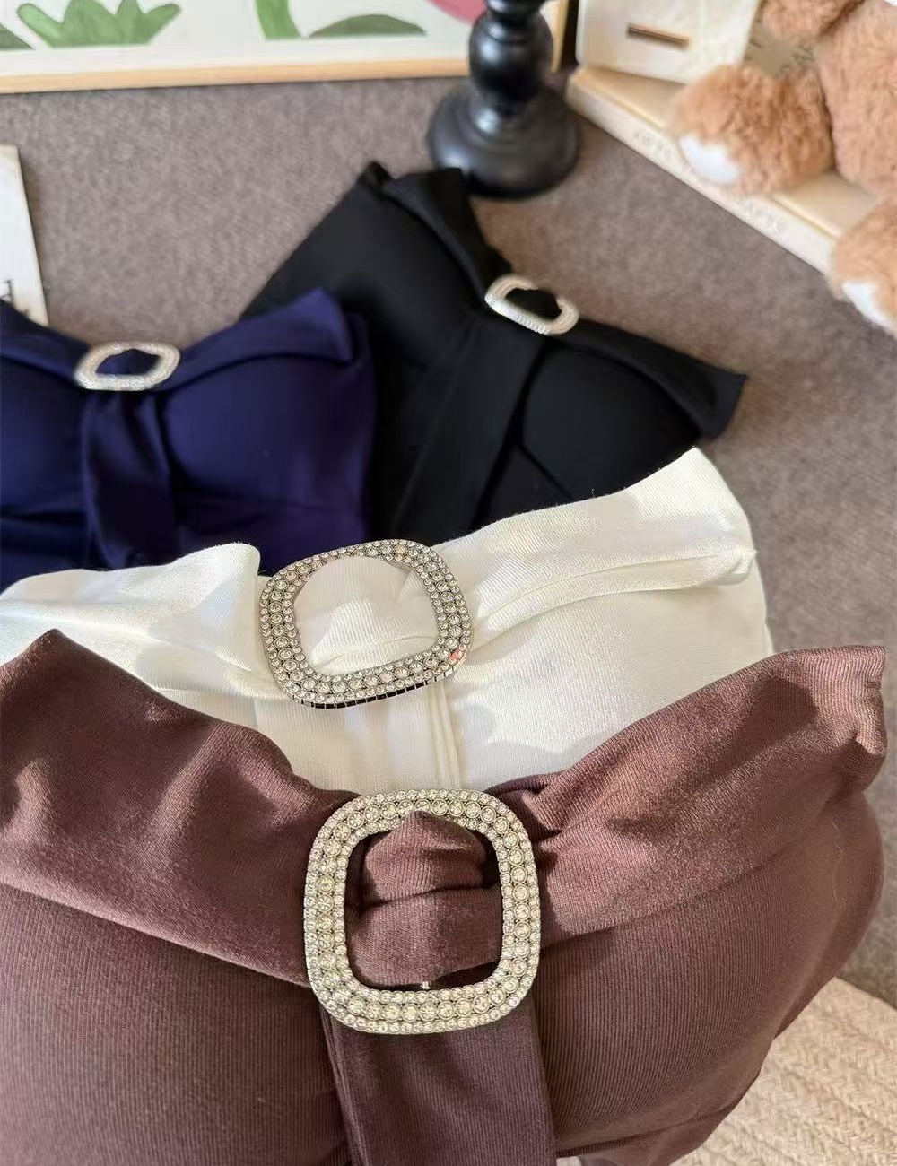 Spring spicegirl vest bow beauty back tops for women