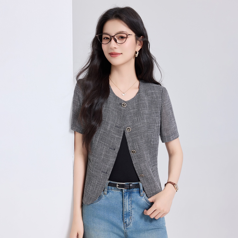 Summer profession business suit thin jacket for women