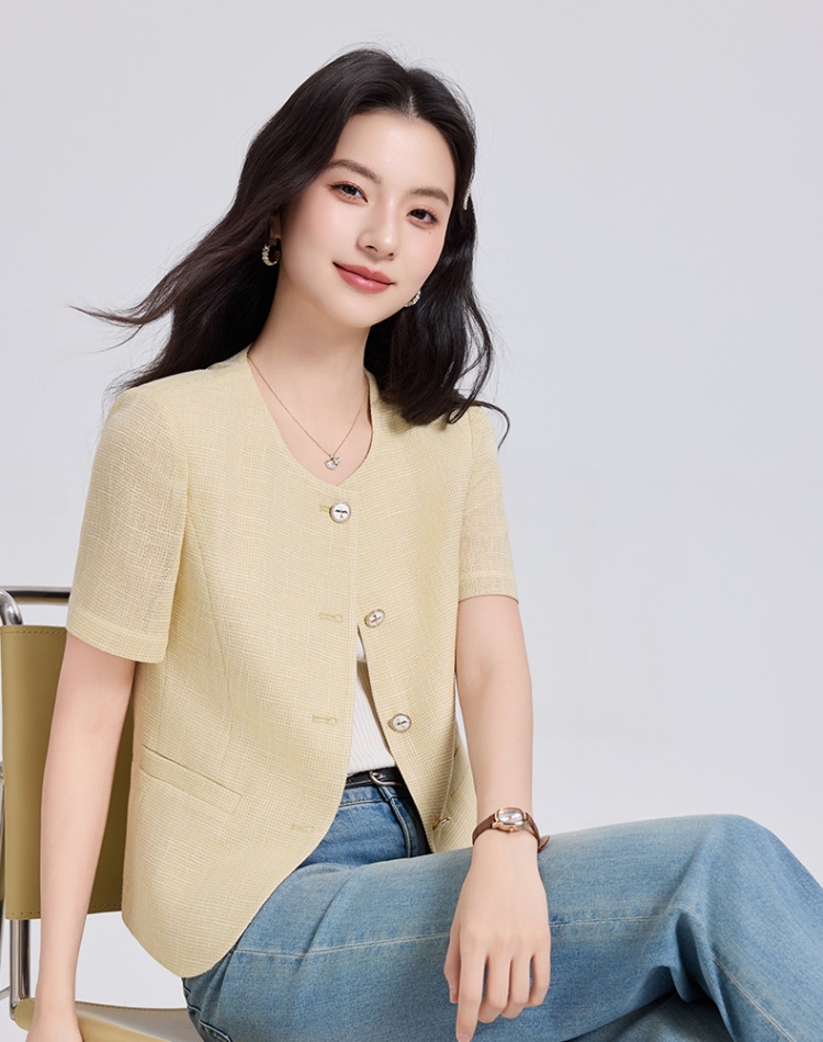 Summer profession business suit thin jacket for women