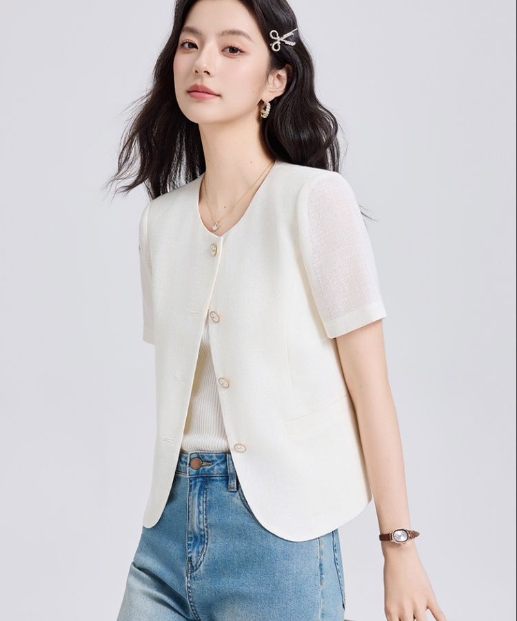 Summer profession business suit thin jacket for women