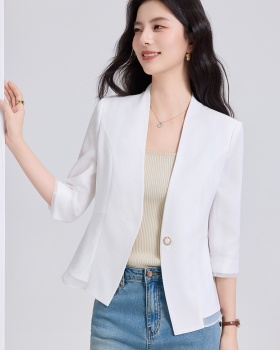 Summer thin jacket profession business suit
