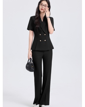 Thin summer coat profession business suit a set