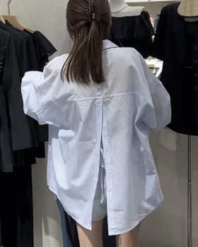 Sunscreen summer tops slim thin shirt for women