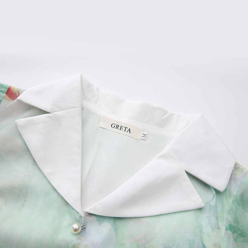 Mixed colors formal dress spring and summer dress